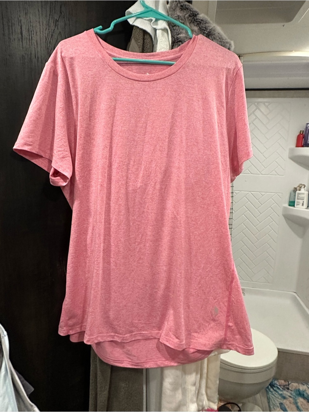 Women's Pink Short Sleeve Tee